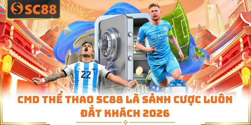 CMD thể thao SC88 là sảnh cược luôn đắt khách 2026